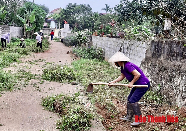 Huyện Thạch Thành: Nâng cao nhận thức cho người dân về bảo vệ môi trường