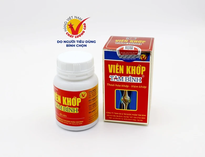 Nhờ Viên khớp Tâm Bình, tôi đã hết đau khớp gối mà không cần dùng thuốc Tây