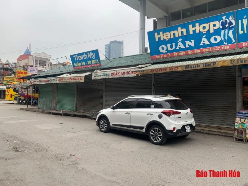 TP Thanh Hóa: Nhiều cơ sở kinh doanh dừng hoạt động phòng chống dịch COVID-19