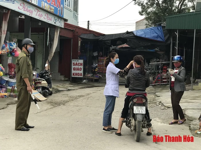 Thanh Hóa phát huy vai trò của tổ giám sát phòng chống dịch COVID-19 ở các thôn, bản, khu phố
