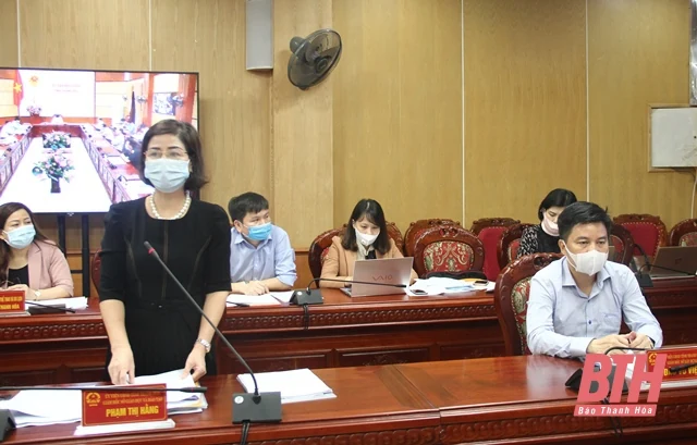 UBND tỉnh Thanh Hóa họp phiên thường kỳ tháng 4: Thực hiện mục tiêu kép trong phòng chống dịch và phát triển kinh tế - xã hội
