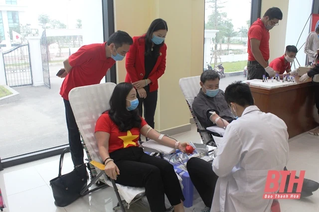 TP Thanh Hóa tổ chức hiến máu tình nguyện