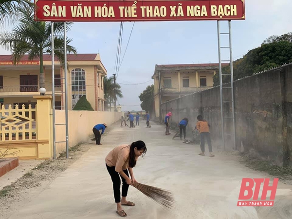 Tuổi trẻ Nga Sơn xung kích, tình nguyện bảo vệ môi trường