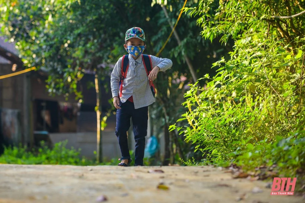 Lớp học vùng biên Thanh Hóa sau tháng ngày nghỉ dịch