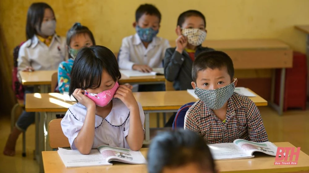 Lớp học vùng biên Thanh Hóa sau tháng ngày nghỉ dịch