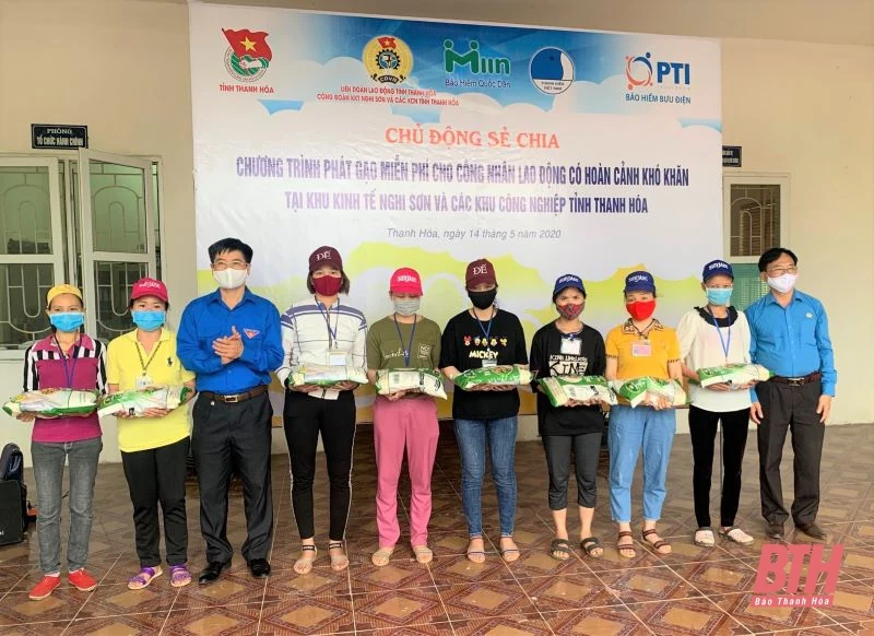 Đoàn khối CQ và DN tỉnh Thanh Hóa: Điểm sáng trong phong trào tình nguyện, an sinh xã hội và phòng chống COVID-19