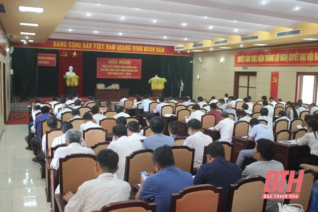 Tĩnh Gia: Tổng kết phong trào nông dân thi đua sản xuất, kinh doanh giỏi