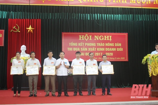 Tĩnh Gia: Tổng kết phong trào nông dân thi đua sản xuất, kinh doanh giỏi