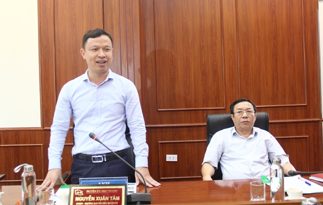 Hiệp hội Doanh nghiệp nông nghiệp an toàn và hữu cơ tỉnh Thanh Hóa tìm hiểu cơ hội đầu tư tại huyện Như Thanh