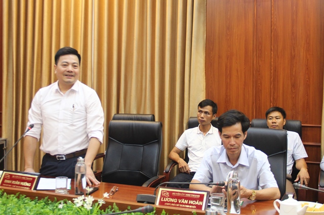 Hiệp hội Doanh nghiệp nông nghiệp an toàn và hữu cơ tỉnh Thanh Hóa tìm hiểu cơ hội đầu tư tại huyện Như Thanh