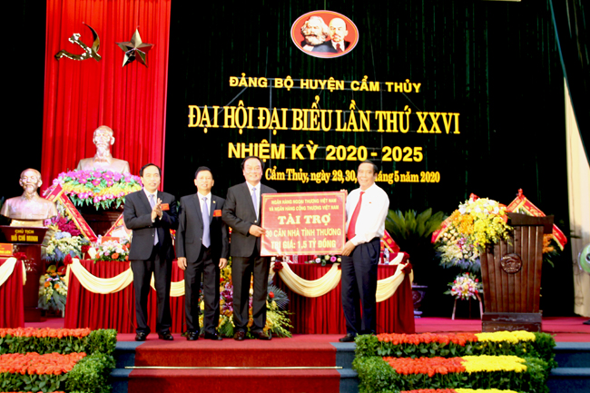 Đại hội đại biểu Đảng bộ huyện Cẩm Thủy lần thứ XXVI, nhiệm kỳ 2020-2025