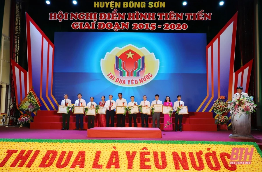 Huyện Đông Sơn: Biểu dương điển hình tiên tiến, giai đoạn 2015 - 2020