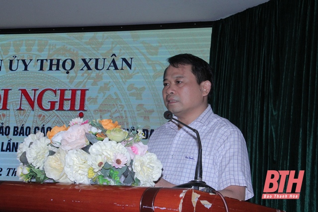 Góp ý vào Dự thảo báo cáo chính trị Đại hội đại biểu Đảng bộ huyện Thọ Xuân lần thứ XXVII