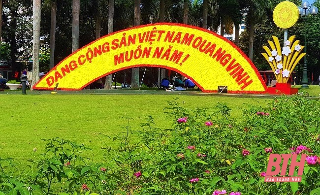 TP Thanh Hóa rực rỡ trước ngày Đại hội Đảng bộ thành phố