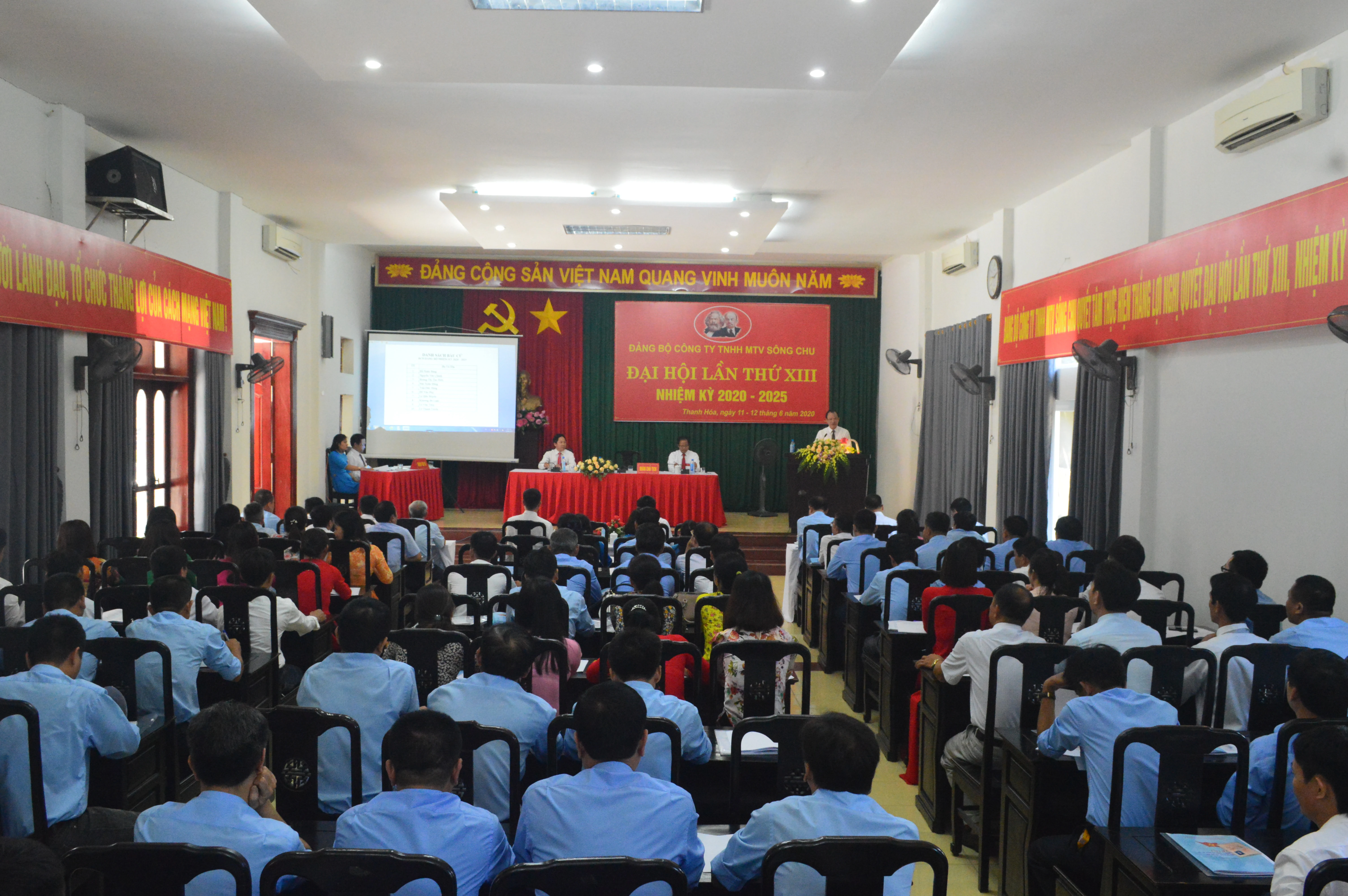 Đại hội Đảng bộ Công ty TNHH MTV Sông Chu, nhiệm kỳ 2020 – 2025