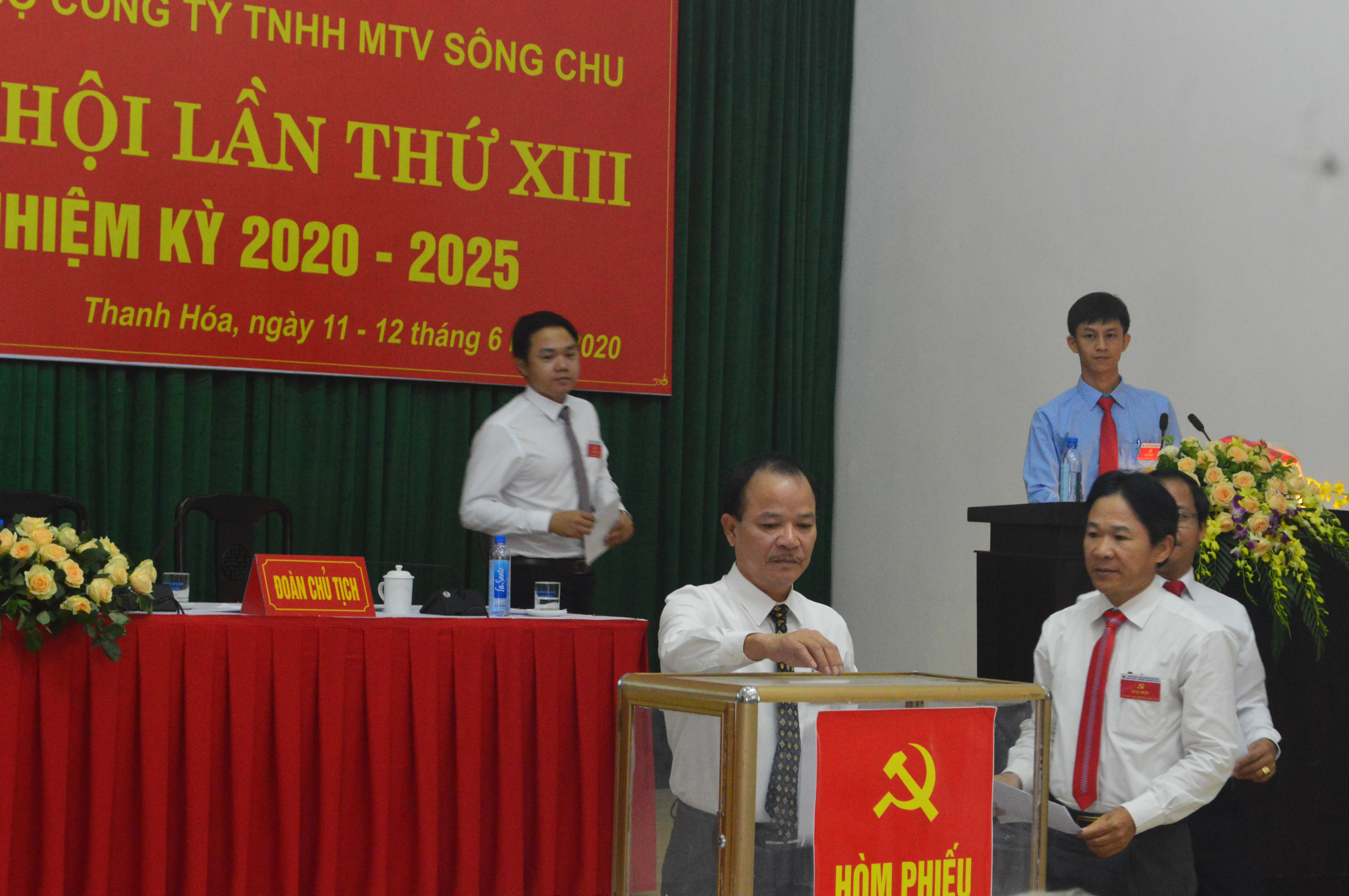 Đại hội Đảng bộ Công ty TNHH MTV Sông Chu, nhiệm kỳ 2020 – 2025