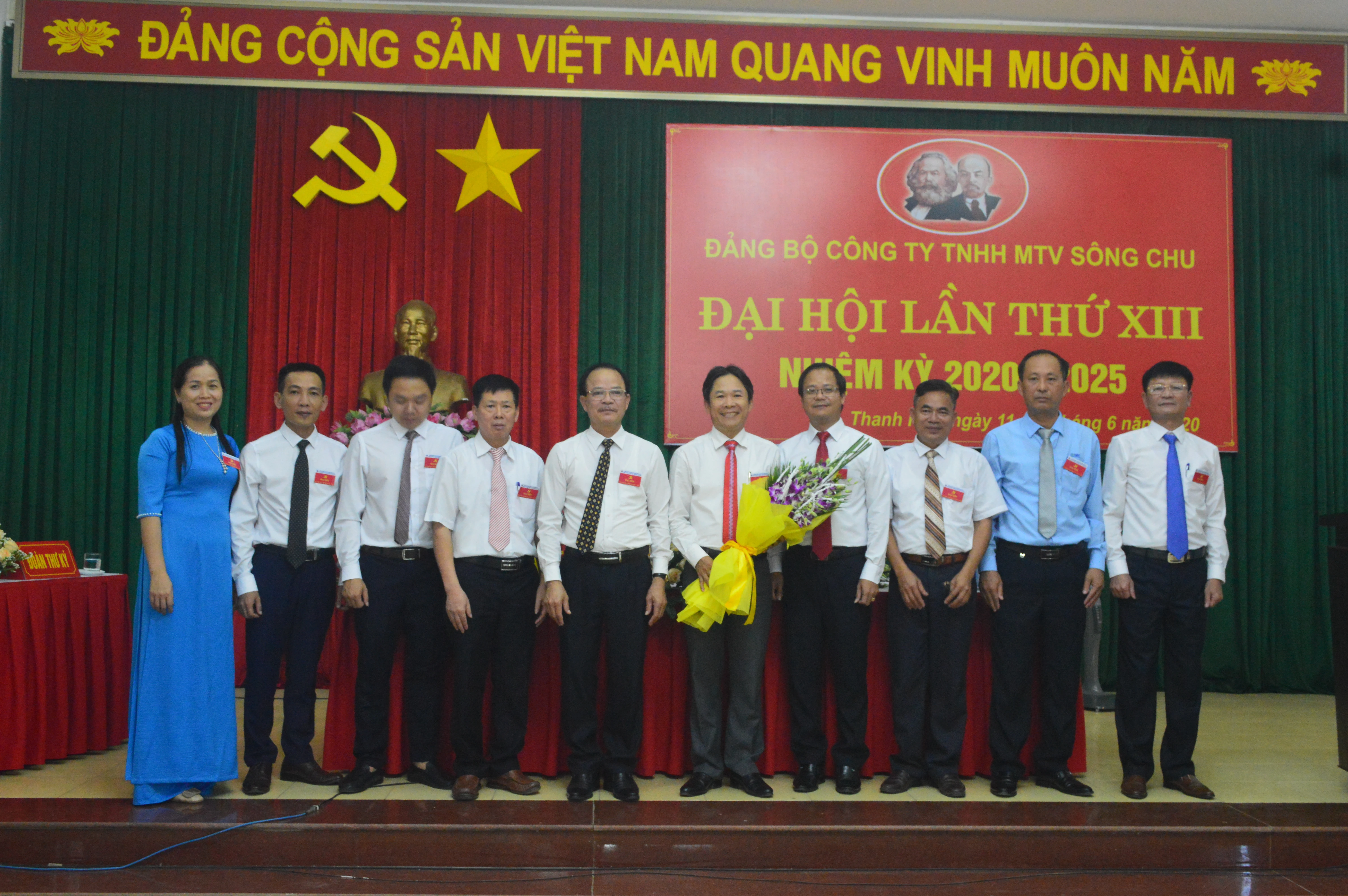 Đại hội Đảng bộ Công ty TNHH MTV Sông Chu, nhiệm kỳ 2020 – 2025
