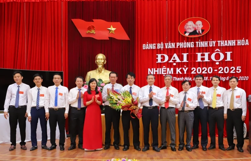 Đại hội Đảng bộ Văn phòng Tỉnh ủy Thanh Hóa nhiệm kỳ 2020-2025: Trung thành, tận tụy, đoàn kết, sáng tạo
