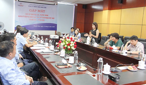 Công ty Nhiệt điện Nghi Sơn gặp mặt các cơ quan báo chí nhân kỷ niệm 95 năm Ngày Báo chí cách mạng Việt Nam