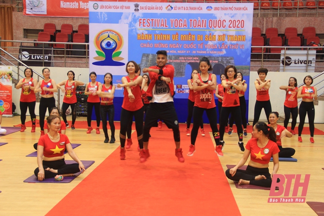 Sôi nổi Festival Yoga toàn quốc năm 2020 tại Thanh Hóa