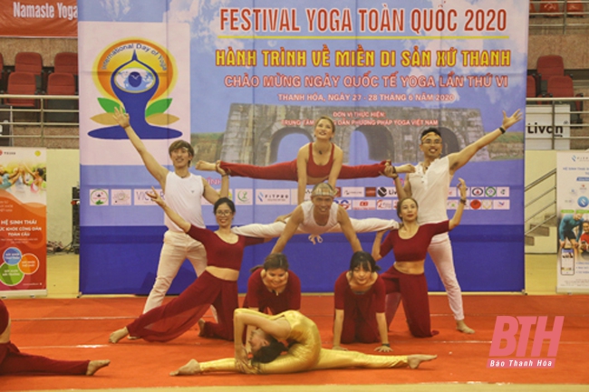 Sôi nổi Festival Yoga toàn quốc năm 2020 tại Thanh Hóa