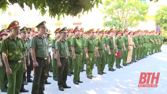 Công an thị xã Nghi Sơn: Phát động phong trào thi đua “sáng tạo” trong lực lượng công an