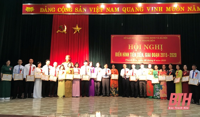 Hội nghị điển hình tiên tiến Sở Lao động - Thương binh và Xã hội, giai đoạn 2015-2020