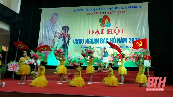 Thiệu Hóa: 102 đội viên, học sinh đạt danh hiệu Cháu ngoan Bác Hồ