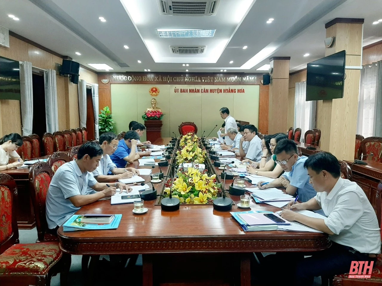Giám sát kết quả thực hiện chương trình mục tiêu quốc gia xây dựng NTM huyện Hoằng Hóa