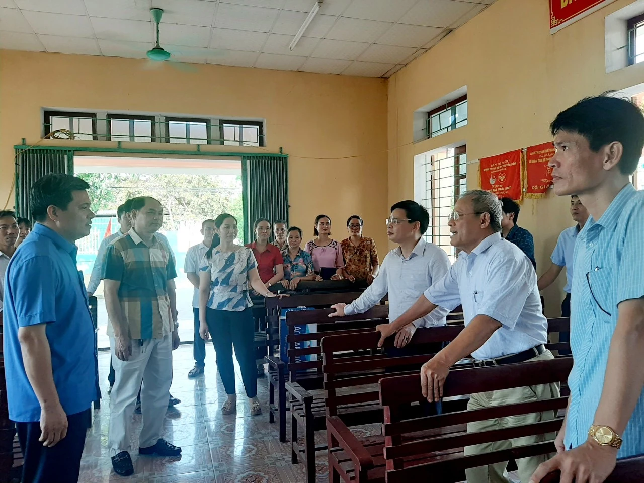 Giám sát kết quả thực hiện chương trình mục tiêu quốc gia xây dựng NTM huyện Hoằng Hóa