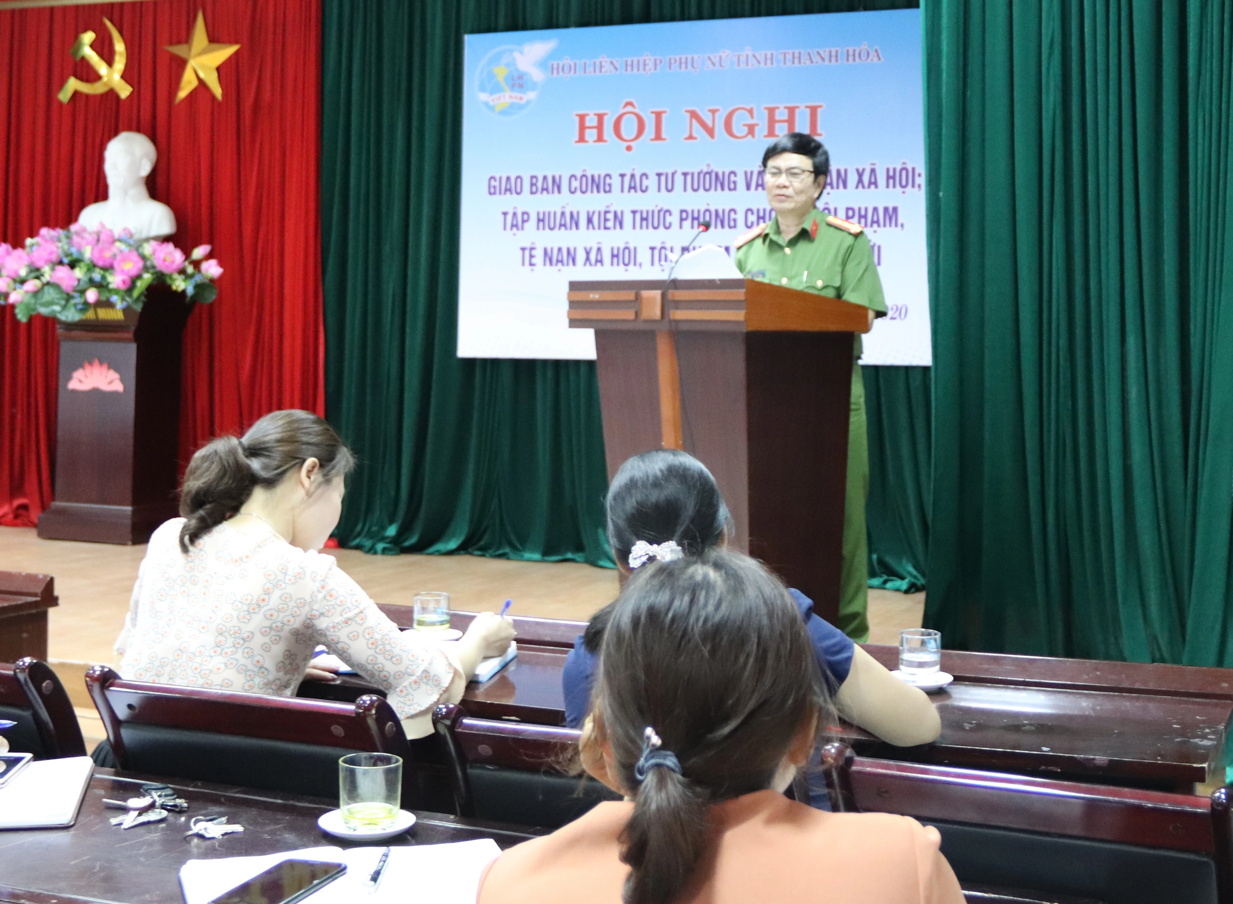 Tập huấn công tác phòng chống tội phạm và tệ nạn xã hội