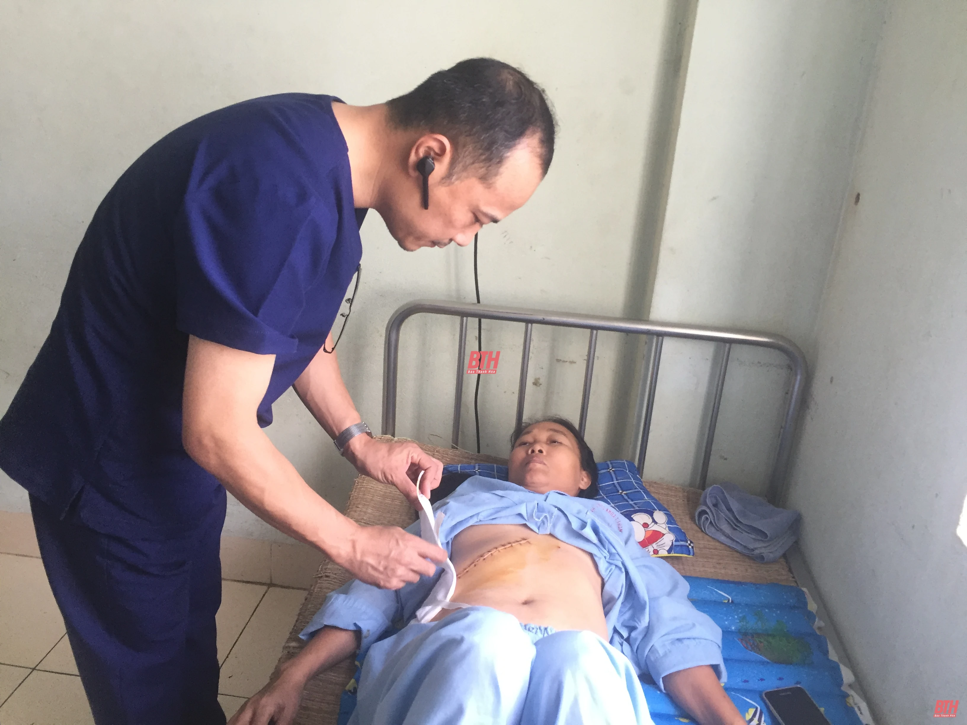 Bệnh viện Đa khoa tỉnh Thanh Hóa phẫu thuật thành công một trường hợp khối u sau phúc mạc thể Schwannoma kích thước lớn