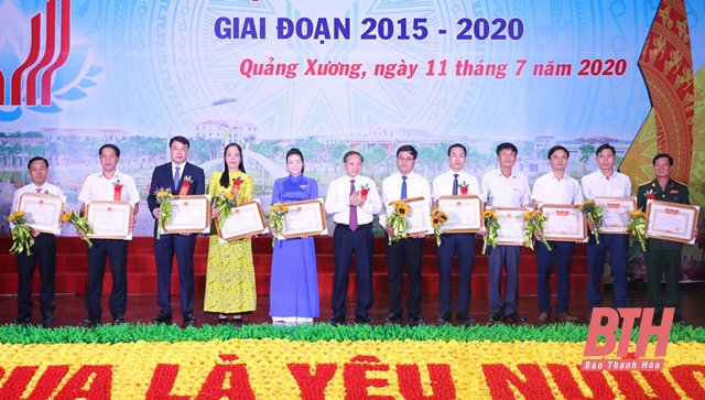 Hội nghị điển hình tiên tiến huyện Quảng Xương giai đoạn 2015-2020