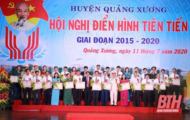 Hội nghị điển hình tiên tiến huyện Quảng Xương giai đoạn 2015-2020