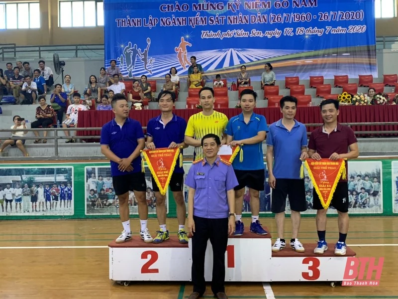 Bế mạc giải thể thao ngành Kiểm sát Nhân dân tỉnh Thanh Hóa