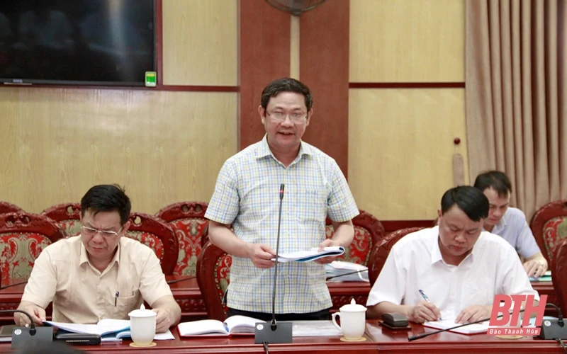 Ban Thường vụ Tỉnh ủy Thanh Hoá duyệt nội dung Đại hội Đảng bộ huyện Ngọc Lặc