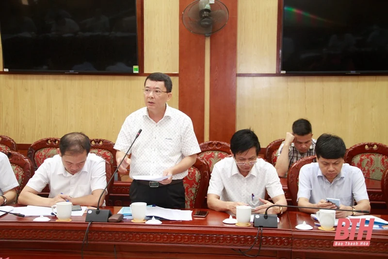 Ban Thường vụ Tỉnh ủy Thanh Hoá duyệt nội dung Đại hội Đảng bộ huyện Ngọc Lặc