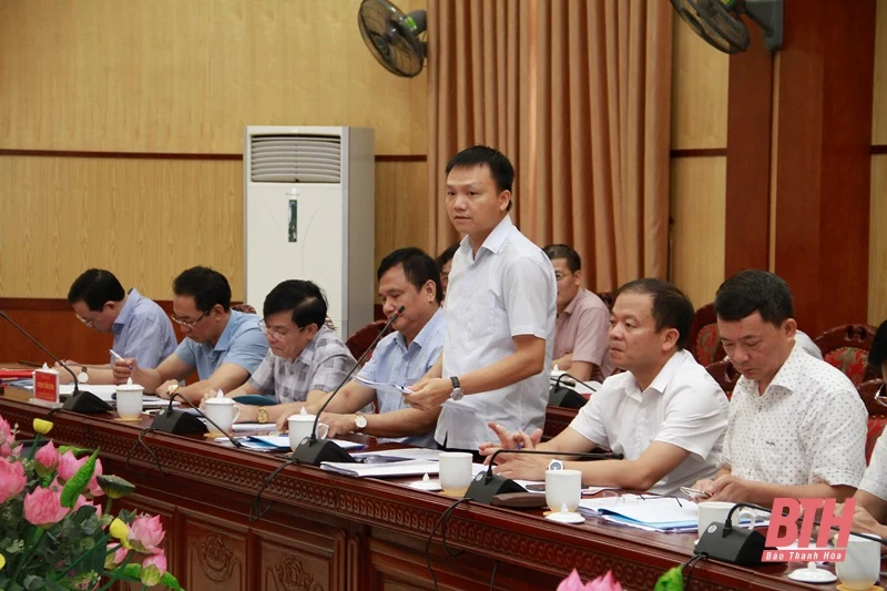 Ban Thường vụ Tỉnh ủy Thanh Hoá duyệt nội dung Đại hội Đảng bộ huyện Ngọc Lặc