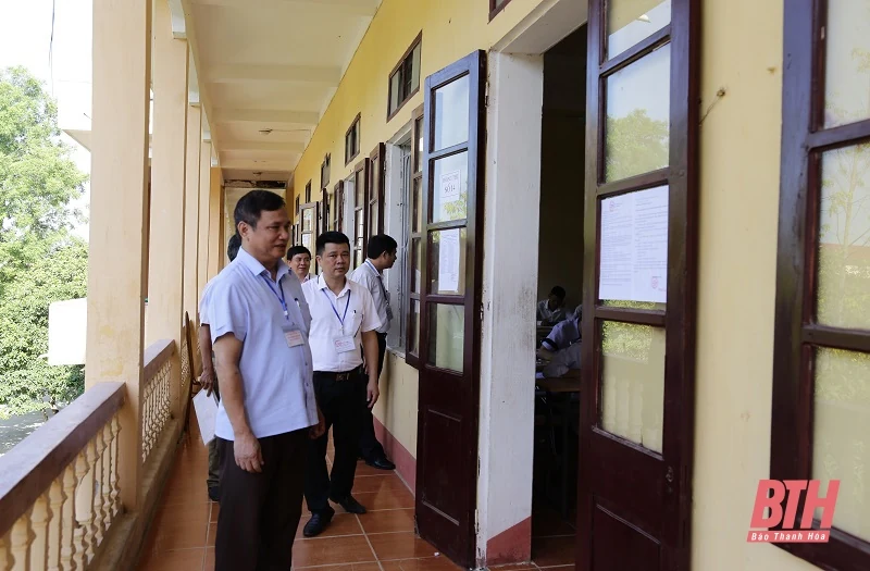 Thanh Hoá: 98,74% thí sinh dự buổi thi đầu tiên Kỳ thi tuyển sinh vào lớp 10 THPT năm học 2020-2021