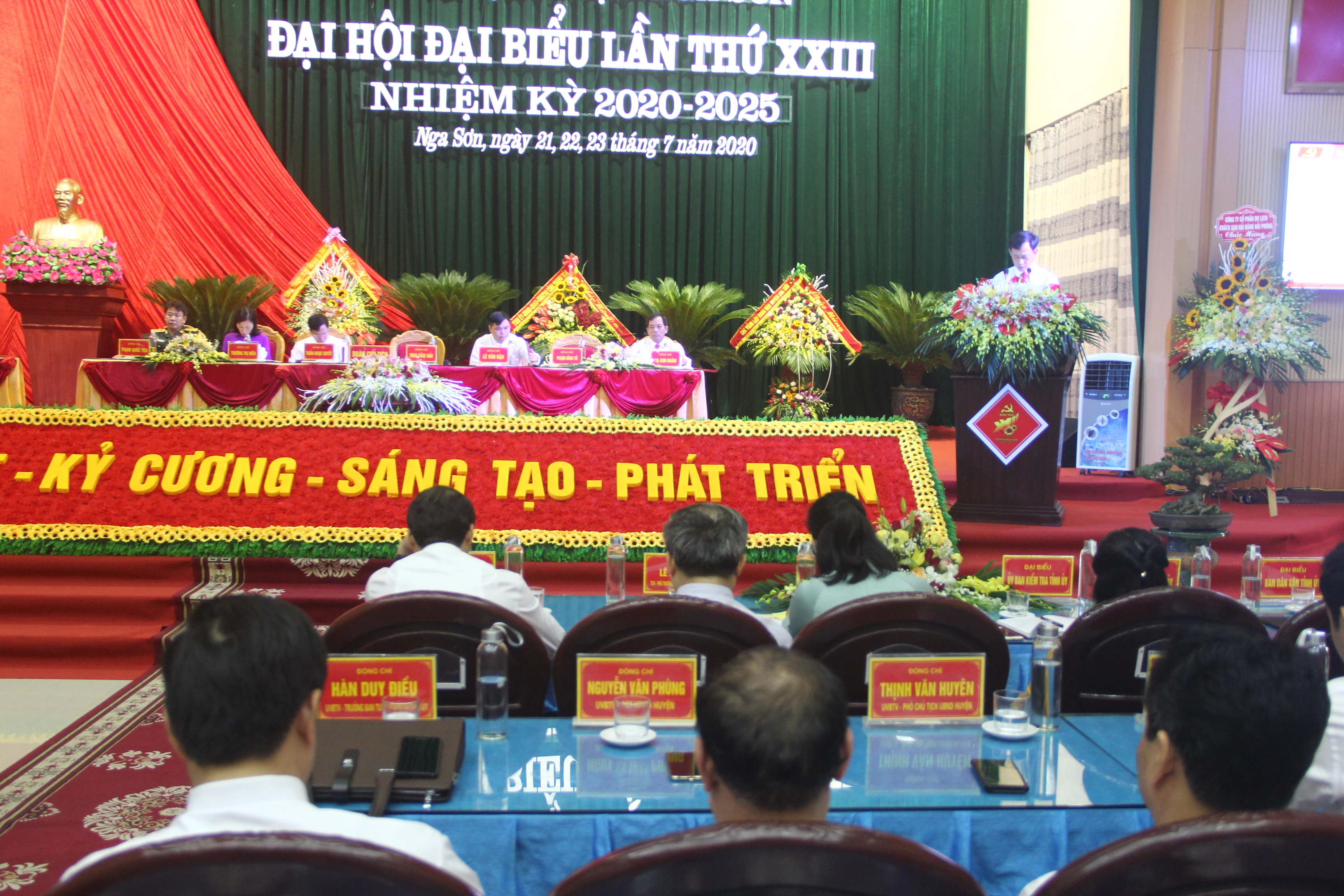 Đại hội Đại biểu Đảng bộ huyện Nga Sơn lần thứ XXIII