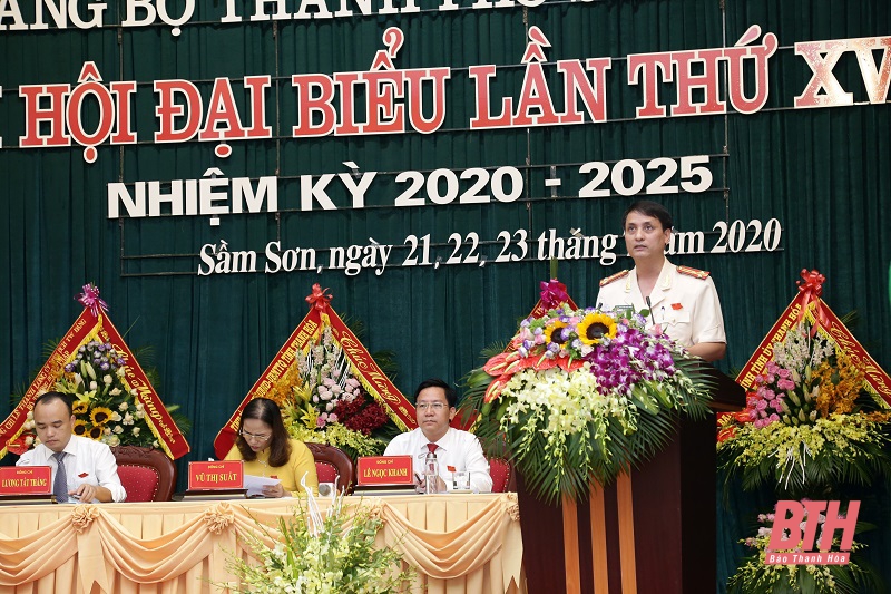 Đại hội Đại biểu Đảng bộ TP Sầm Sơn lần thứ XVII, nhiệm kỳ 2020-2025: Đoàn kết – Kỷ cương – Năng động – Phát triển