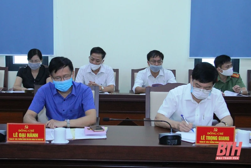 Thành ủy TP Thanh Hóa quán triệt Nghị quyết Đại hội Đảng bộ thành phố lần thứ XXI, nhiệm kỳ 2020 - 2025