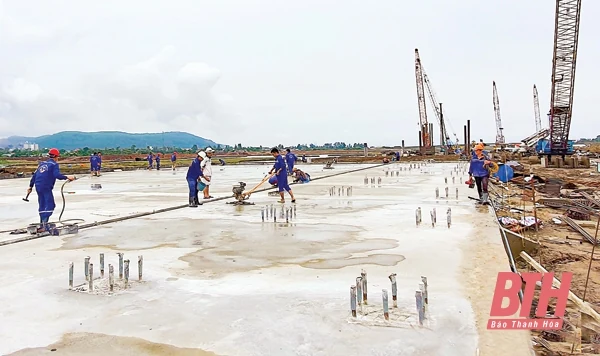Đẩy nhanh tiến độ thi công Cảng tổng hợp Long Sơn