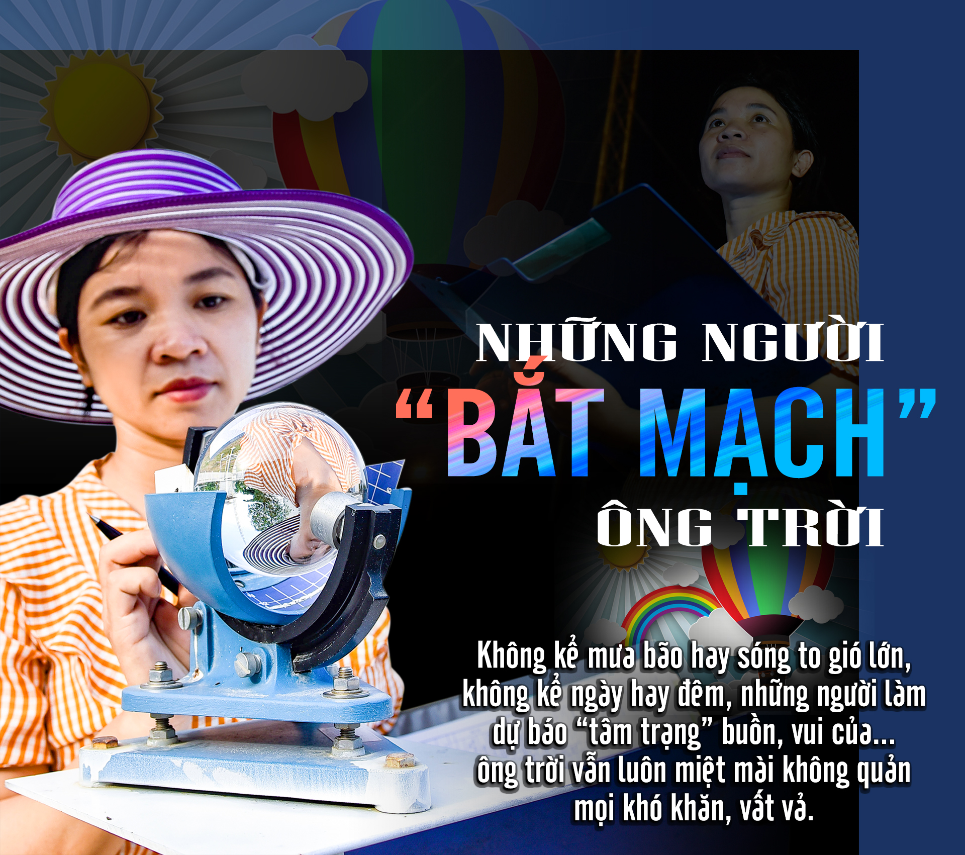 [E-Magazine] - Những người “bắt mạch” ông trời