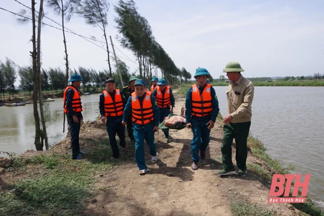 Điểm tựa của Nhân dân trong mùa mưa bão