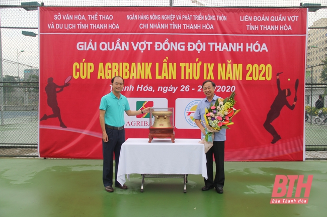 150 vận động viên tranh tài tại Giải quần vợt đồng đội tỉnh Thanh Hóa – Cúp Agribank 2020