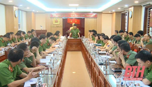 Công an Thanh Hóa triển khai ứng dụng mạng xã hội trong phòng, chống tội phạm