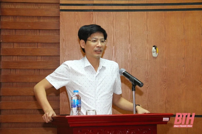 Hội Nhà báo tỉnh Thanh Hoá: Bồi dưỡng nghiệp vụ phóng sự điều tra cho hội viên