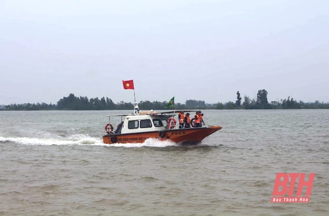 BĐBP Thanh Hóa thực hiện đồng bộ các biện pháp phòng chống cơn bão số 7