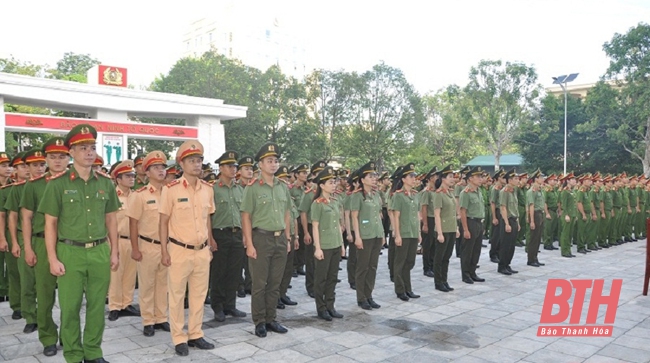 Bảo đảm vững chắc an ninh trật tự ngay từ cơ sở, vì thành công của Đại hội Đảng bộ tỉnh Thanh Hóa lần thứ XIX